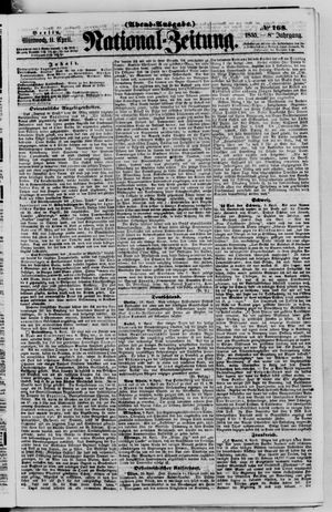 Nationalzeitung vom 11.04.1855
