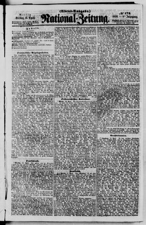 Nationalzeitung vom 13.04.1855