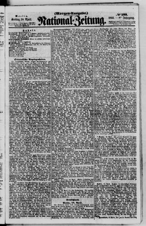 Nationalzeitung on Apr 20, 1855