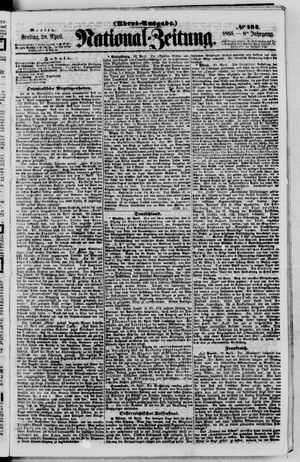 Nationalzeitung on Apr 20, 1855