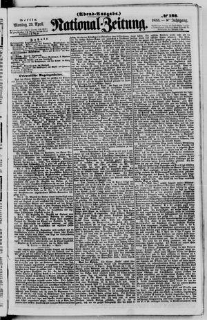 Nationalzeitung on Apr 23, 1855