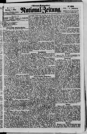 Nationalzeitung on May 4, 1855