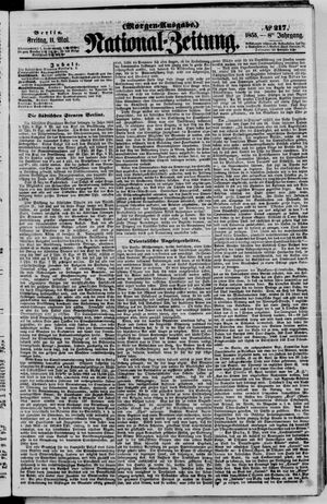 Nationalzeitung vom 11.05.1855
