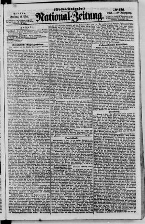 Nationalzeitung vom 11.05.1855