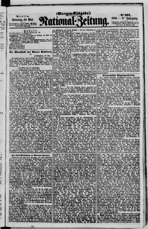 Nationalzeitung vom 20.05.1855