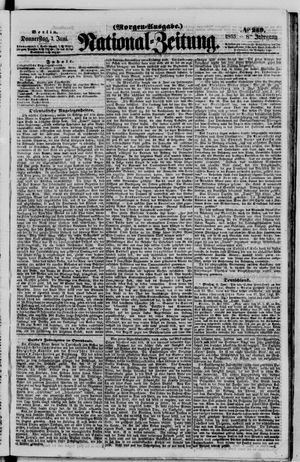Nationalzeitung vom 07.06.1855