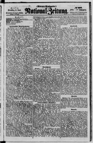 Nationalzeitung vom 12.06.1855