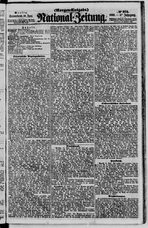 Nationalzeitung vom 16.06.1855
