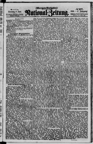 Nationalzeitung vom 17.06.1855