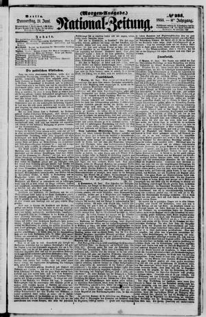 Nationalzeitung vom 21.06.1855