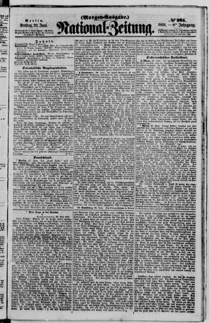 Nationalzeitung vom 22.06.1855