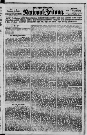 Nationalzeitung vom 24.06.1855
