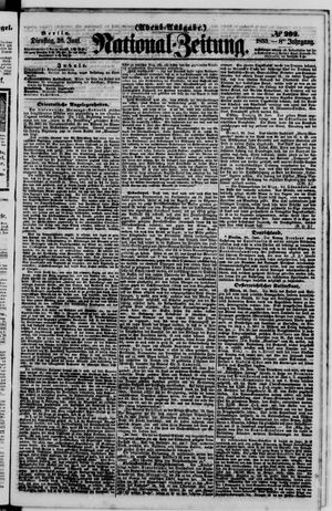 Nationalzeitung vom 26.06.1855