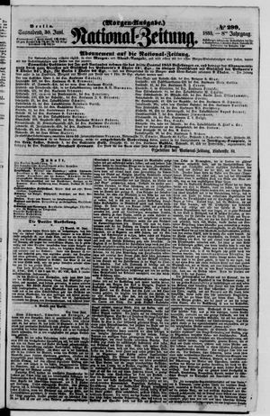 Nationalzeitung vom 30.06.1855