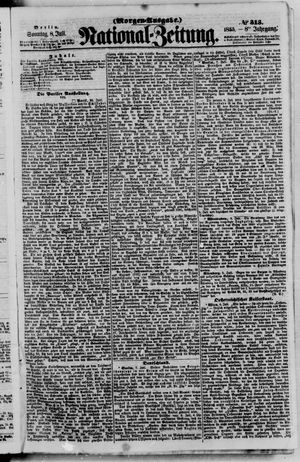 Nationalzeitung vom 08.07.1855