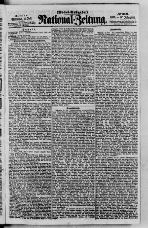 Nationalzeitung vom 11.07.1855