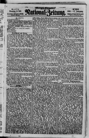 Nationalzeitung vom 15.07.1855