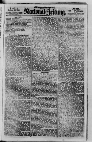 Nationalzeitung vom 20.07.1855