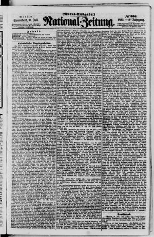 Nationalzeitung vom 21.07.1855