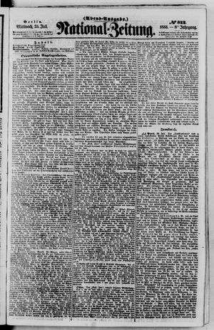 Nationalzeitung on Jul 25, 1855