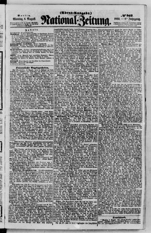 National-Zeitung vom 06.08.1855