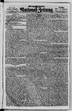 Nationalzeitung vom 17.08.1855
