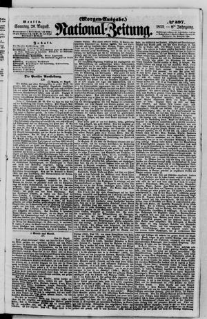 Nationalzeitung on Aug 26, 1855