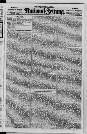 Nationalzeitung on Aug 28, 1855