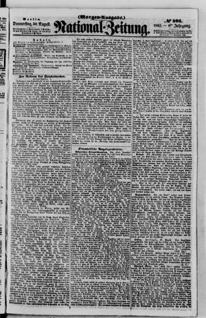 Nationalzeitung on Aug 30, 1855
