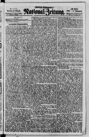Nationalzeitung vom 31.08.1855