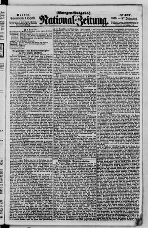 Nationalzeitung vom 01.09.1855