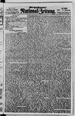 Nationalzeitung vom 02.09.1855