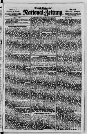 Nationalzeitung on Sep 4, 1855