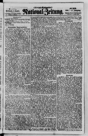 Nationalzeitung vom 05.09.1855