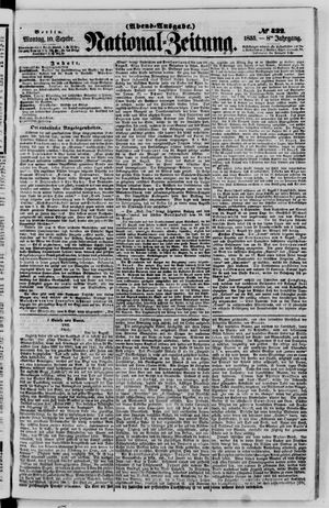 Nationalzeitung on Sep 10, 1855