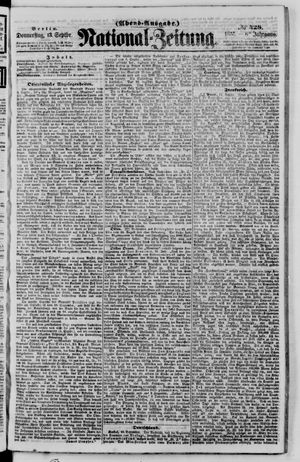 Nationalzeitung vom 13.09.1855