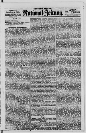 Nationalzeitung vom 06.10.1855