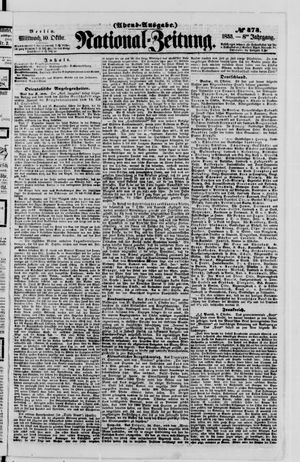 National-Zeitung vom 10.10.1855
