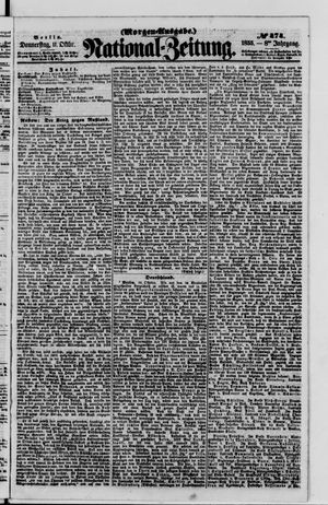 Nationalzeitung vom 11.10.1855