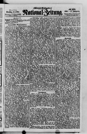 Nationalzeitung vom 16.10.1855