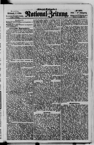 Nationalzeitung on Oct 17, 1855