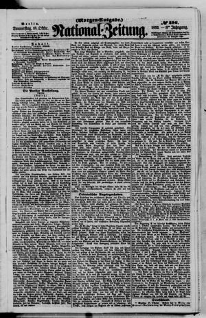 Nationalzeitung vom 18.10.1855