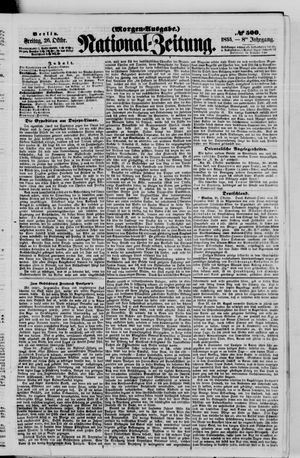 Nationalzeitung on Oct 26, 1855