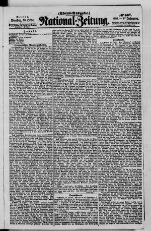 Nationalzeitung on Oct 30, 1855