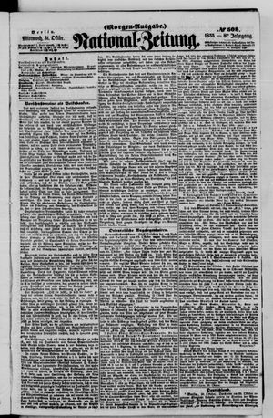 Nationalzeitung vom 31.10.1855