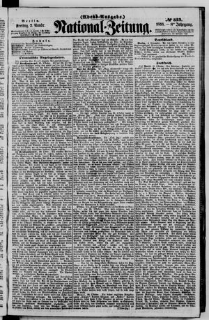 Nationalzeitung vom 02.11.1855