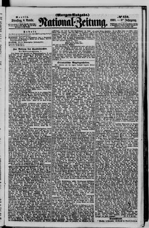 Nationalzeitung vom 06.11.1855