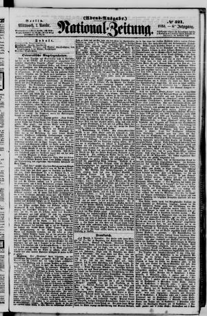 Nationalzeitung vom 07.11.1855