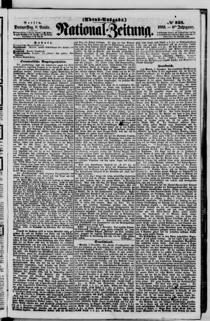Nationalzeitung vom 08.11.1855