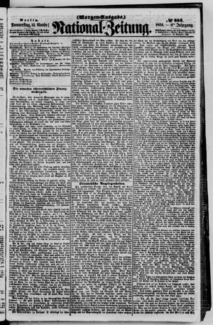 Nationalzeitung vom 15.11.1855